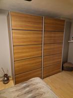 Complete Slaapkamer met Bed, Nachtkastje en Kleerkast, Ophalen of Verzenden