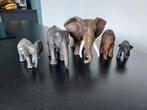 Schleich olifanten, Ophalen of Verzenden, Gebruikt, Wild dier, Beeldje of Figuurtje