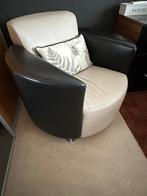2 fauteuils €100 per stuk, Huis en Inrichting, Fauteuils, Ophalen, Gebruikt, 50 tot 75 cm, Leer