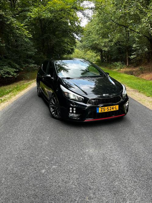 Kia (Pro) Cee d 1.6T-GDI 5-D 2014 Zwart, Auto's, Kia, Particulier, (Pro) Cee d, Benzine, F, Hatchback, Handgeschakeld, Geïmporteerd