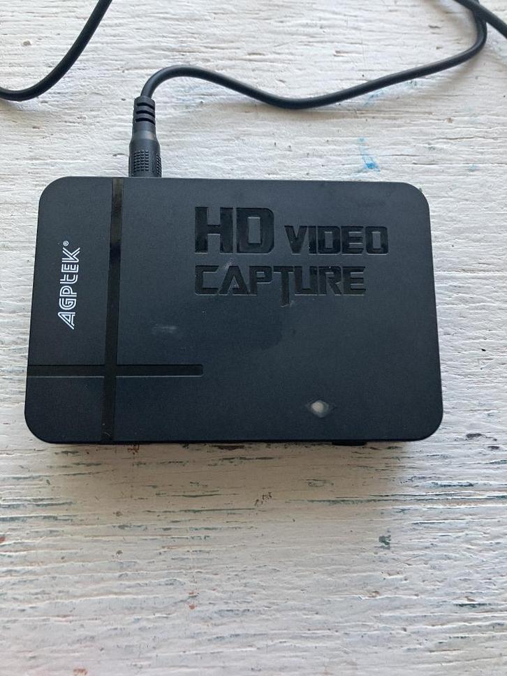 Akptek Hd Game Capture Video Capture 1080P Hdmi/av, Computers en Software, Capture cards, Zo goed als nieuw, Ophalen of Verzenden