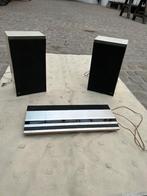 Vintage Bang & Olufsen BeoMaster 1900 tuner/versterker met/z, Gebruikt, Minder dan 60 watt, Front, Rear of Stereo speakers, Ophalen