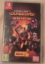 Minecraft Dungeons voor switch, 1 speler, Ophalen of Verzenden, Zo goed als nieuw, Vanaf 7 jaar