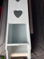 Wc rol houder - poederblauw, Ophalen of Verzenden, Gebruikt