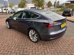 Tesla Model 3 2019 Long range Grijs AWD full self drive, Auto's, Automaat, 27 €/maand, 1831 kg, Zwart
