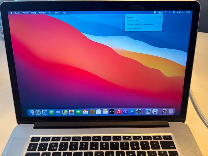 MacBook Pro 15" Retina (Late 2013), Computers en Software, Apple Macbooks, Gebruikt, MacBook Pro, 15 inch, 2 tot 3 Ghz, 512 GB