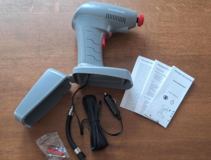 Draagbare luchtcompressor, nieuw!, Doe-het-zelf en Verbouw, Compressors, Nieuw, Minder dan 25 liter, Minder dan 200 liter/min