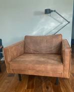 Be Pure Home Rodeo Loveseat / fauteuil - Recycled Leer, Huis en Inrichting, Fauteuils, Ophalen, Gebruikt, 100 tot 125 cm, Leer