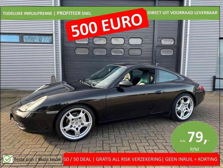 PORSCHE 911 | 996 3.4 CARRERA 4 | Ned Auto | NAP Compl Hist, Auto's, Porsche, Bedrijf, Te koop, Benzine, Coupé, Automaat, Zwart