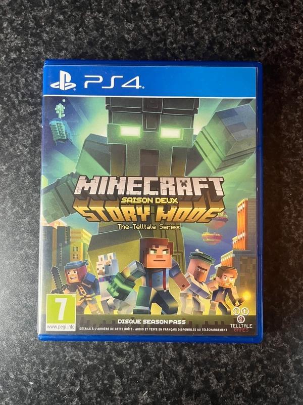 Minecraft Story Mode Season 2 PS4 PAL game, Spelcomputers en Games, Games | Sony PlayStation 4, Zo goed als nieuw, Avontuur en Actie
