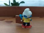 Smurf met bord 20459 De Smurfen, Verzamelen, Smurfen, Ophalen of Verzenden