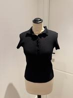 ZGAN zwart Zara polo shirt top tee blouse dames M (34 36), Ophalen of Verzenden, Zo goed als nieuw, Korte mouw, Maat 34 (XS) of kleiner