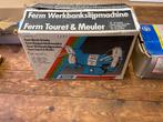 Ferm Werkbankslijpmachine - Zo goed als nieuw!, Ophalen of Verzenden, Zo goed als nieuw, Minder dan 600 watt, Bandschuurmachine