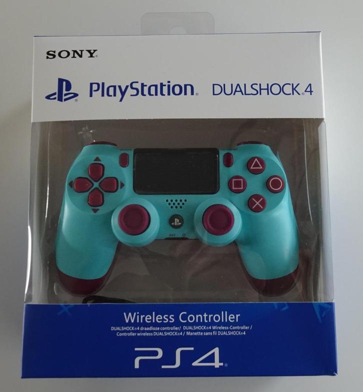 DualShock 4 V2 Controller ''Berry Blue'' voor Sony PS4 NIEUW, Spelcomputers en Games, Spelcomputers | Sony PlayStation 4, Nieuw