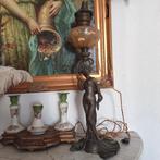 Antieke Franse staande Art Nouveau/ Jugendstil lamp, Antiek en Kunst, Antiek | Lampen, Ophalen of Verzenden