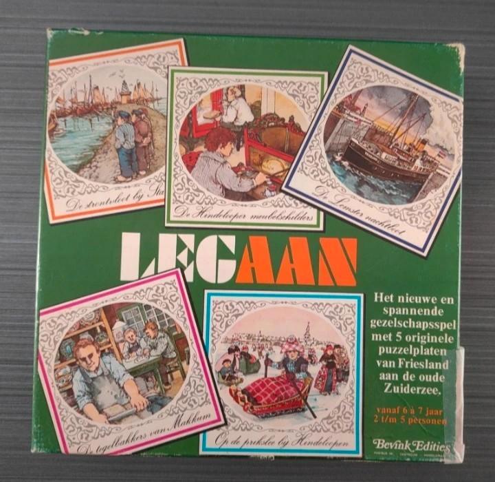 Gezelschapsspel 'Leg aan' Friesland Puzzelspel, Hobby en Vrije tijd, Gezelschapsspellen | Bordspellen, Zo goed als nieuw, Ophalen of Verzenden