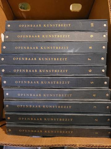 Verzameling 10x Openbaar Kunstbezit 1957 t/m 1966 beschikbaar voor biedingen