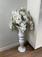 Hoge Vaas met Kunstbloemen - 150cm, Ophalen, Zo goed als nieuw, Binnen