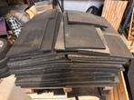 Rubber tegels rest stukken 2cm dakdragers snijstuk, Kunststof, Zwart, Ophalen of Verzenden, Zo goed als nieuw