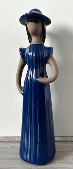 Jie Gantofta bloemenmeisje vaas keramiek 1970's, Ophalen of Verzenden