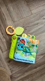 VTech dierenvriendjes boekje, Ophalen, Zo goed als nieuw, Rammelaar, Met geluid