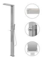 Tuindouche buitendouche hout hardhout douche GRATIS BEZORGD!, Verzenden, Nieuw, Overige typen