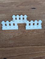 Lego hekjes wit 3x, Ophalen of Verzenden, Zo goed als nieuw, Lego