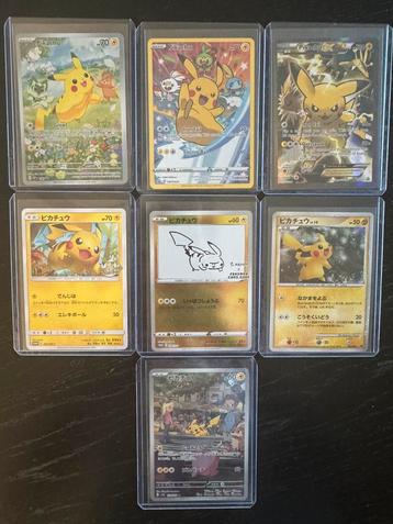 Pokemon Kaarten - Pikachu beschikbaar voor biedingen
