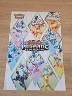 Pokemon poster Prismatic evolutions, Ophalen of Verzenden, Zo goed als nieuw, Overige typen