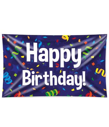 Gevelvlag happy birthday (7036134) beschikbaar voor biedingen