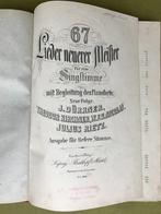 Liederen J. Dürrner, Th. Kirchner, W.F.G. Nicolai, J. Rietz, Zang, Gebruikt, Klassiek, Ophalen of Verzenden