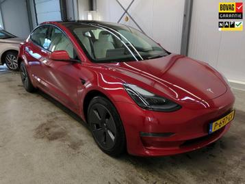 Tesla Model 3 Long Range AWD 75 kWh WIT LEER / UPGRADE / PAN beschikbaar voor biedingen