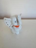 Vintage beeldje oorbel olifant beeld voor 4 paar oorbellen, Ophalen of Verzenden, Gebruikt, Dier