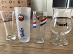 8 Diverse Bierglazen, Ophalen, Zo goed als nieuw, Glas of Glazen, Overige merken