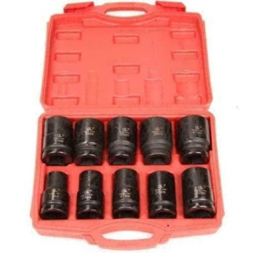 Impact doppenset 10 delig 1", Auto diversen, Autogereedschap, Nieuw, Ophalen of Verzenden