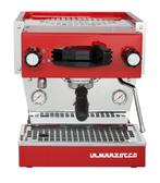 LA MARZOCCO LINEA MINI ROOD (showmodel), Witgoed en Apparatuur, Ophalen of Verzenden, Afneembaar waterreservoir, Zo goed als nieuw