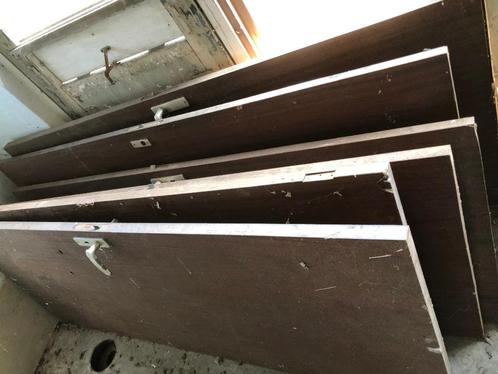 Diverse Mahonie binnendeuren 8 stuks 1 koop 1 prijs, Doe-het-zelf en Verbouw, Deuren en Horren, Binnendeur, 200 tot 215 cm, 80 tot 100 cm