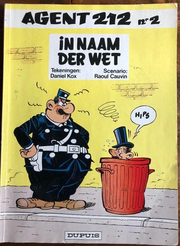 Stripboeken van Agent 212 beschikbaar voor biedingen