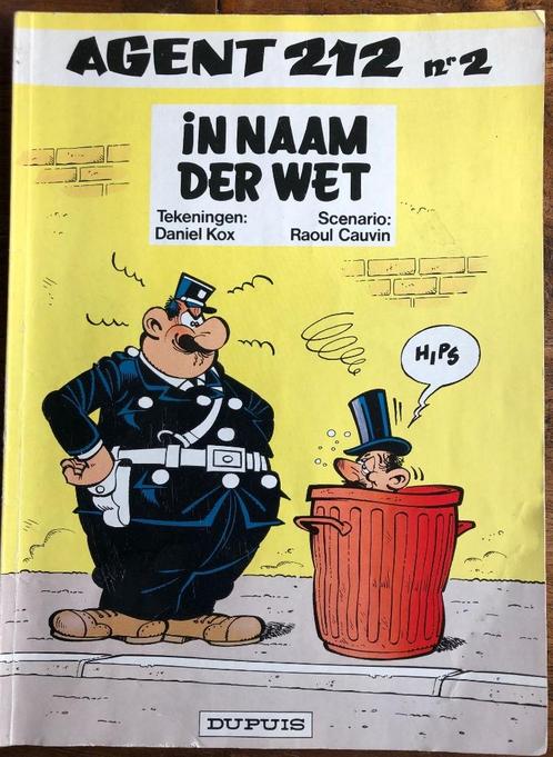 Stripboeken van Agent 212, Boeken, Stripboeken, Zo goed als nieuw, Meerdere stripboeken, Ophalen of Verzenden