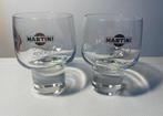 2 Martini glazen on the rocks! Op verzwaarde voet.H.10,5 cm., Verzamelen, Ophalen of Verzenden, Zo goed als nieuw, Overige typen