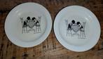 Jip en Janneke bordjes (2 stuks) - Fiep Westendorp, Ophalen of Verzenden, Overige stijlen, Bord(en)