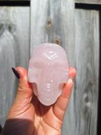 Skull rozenkwarts, Verzamelen, Mineralen en Fossielen, Verzenden