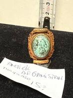 Antieke Afghaanse Turquoise Ring, Sieraden, Tassen en Uiterlijk, Antieke sieraden, Ophalen of Verzenden, Overige materialen, Ring