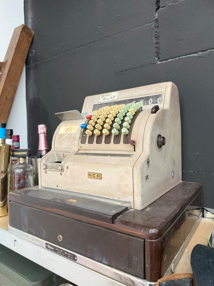 Vintage NCR Kassa, Antiek en Kunst, Antiek | Kantoor en Zakelijk, Ophalen of Verzenden