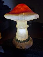 Verlichte Paddenstoel Lamp 2x, Ophalen, Gebruikt