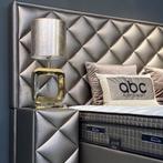 Opbergboxspring Havana Incl. Matras & Topper Dreambedden, Beige, Ophalen of Verzenden, 200 cm, Hotel Chique