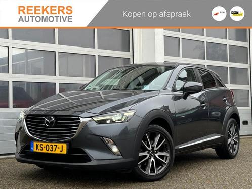 Mazda CX-3 2.0 SAG 120 GT-M Navi Cam DAB Bose HUD Xenon, Auto's, Mazda, Bedrijf, CX-3, ABS, Airbags, Airconditioning, Bluetooth