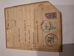 distributie stamkaart Noordwijk bonkaart wo2 document, Verzamelen, Militaria | Tweede Wereldoorlog, Ophalen of Verzenden, Nederland