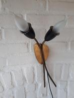 Vintage retro wandlamp metaal Design Mid Century jaren 60., Ophalen of Verzenden, Gebruikt, Metaal, Vintage retro jaren 60 Design Mid Century.