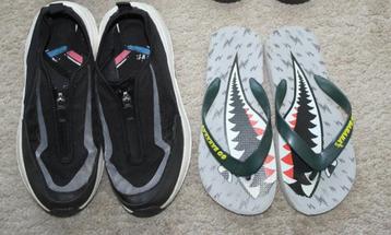 Zara sneakers en Go Banana's slippers mt 35 beschikbaar voor biedingen